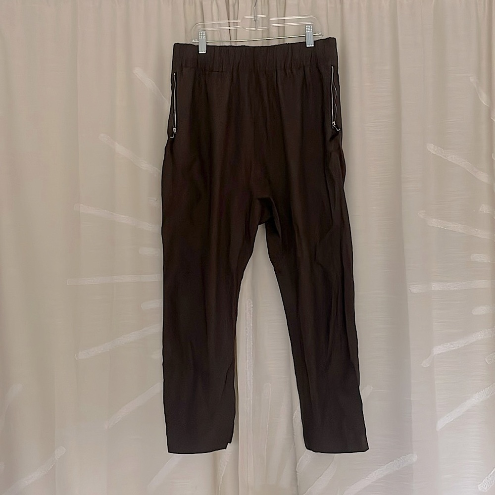 Nike ESC (Every Stitch Considered) Mocha Brown Drop Crotch Joggers - Size S